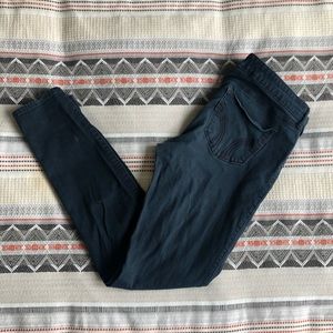 Navy blue Hollister khaki pants